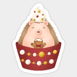 PRICKLY CUPCAKE Sticker